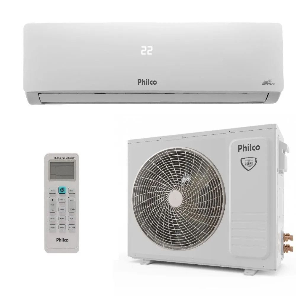 Ar Condicionado Split Inverter Philco 12000 Btus Frio 220v Pac12fb